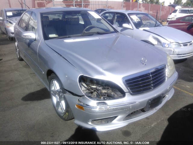 WDBNG75J76A483158 - 2006 MERCEDES-BENZ S 500 SILVER photo 1