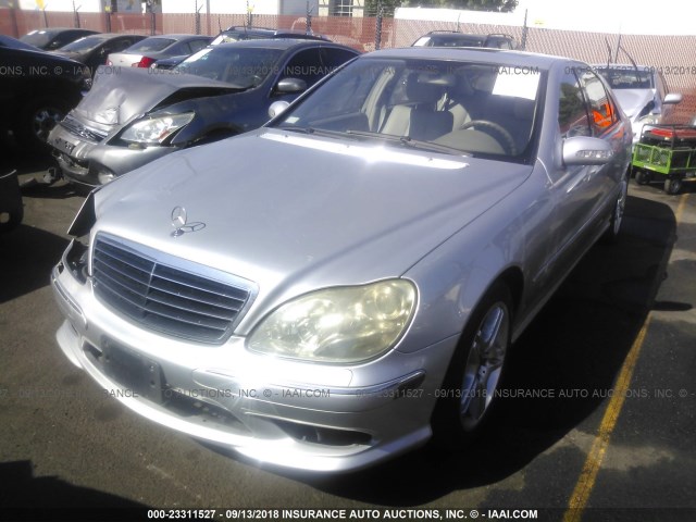 WDBNG75J76A483158 - 2006 MERCEDES-BENZ S 500 SILVER photo 2