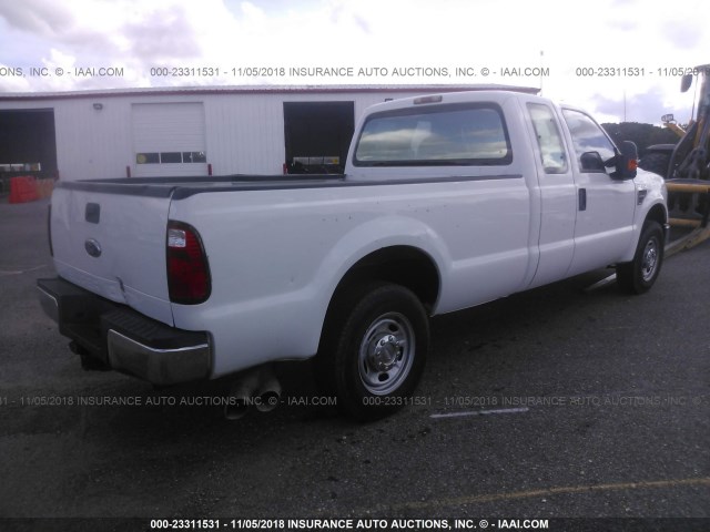 1FTSX2AR3AEB13717 - 2010 FORD F250 WHITE photo 4