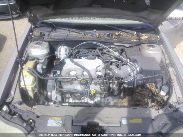 1G1NE52M2X6180697 - 1999 CHEVROLET MALIBU LS Gümüş foto 10