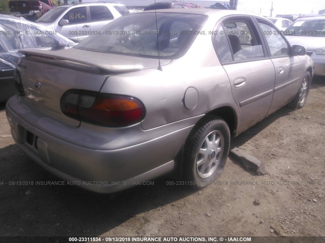 1G1NE52M2X6180697 - 1999 CHEVROLET MALIBU LS Gümüş foto 4