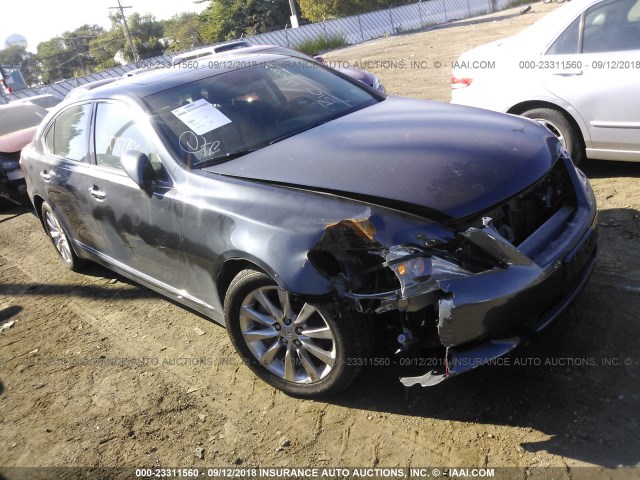 JTHDL5EF5B5003824 - 2011 LEXUS LS 460L BLUE photo 1