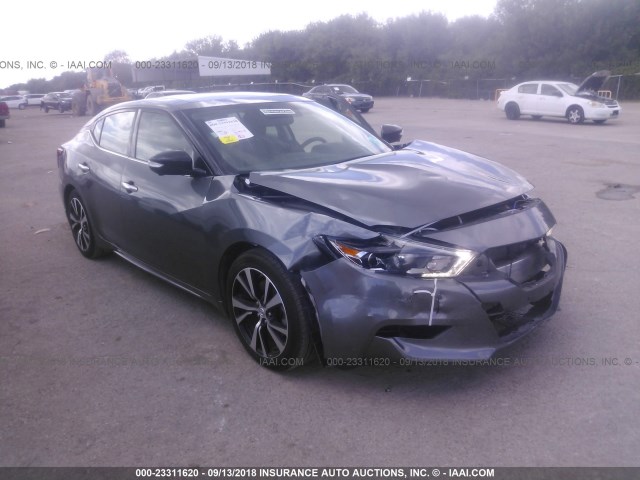 1N4AA6AP8HC450334 - 2017 NISSAN MAXIMA 3.5S/SV/SL/SR/PLAT GRAY photo 1