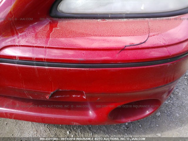 1G2NV12E83C210245 - 2003 PONTIAC GRAND AM GT1 RED photo 6