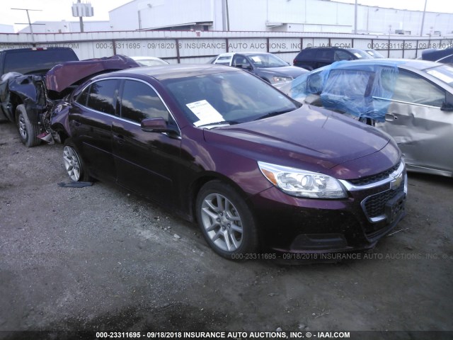1G11C5SLXFF353702 - 2015 CHEVROLET MALIBU 1LT MAROON photo 1