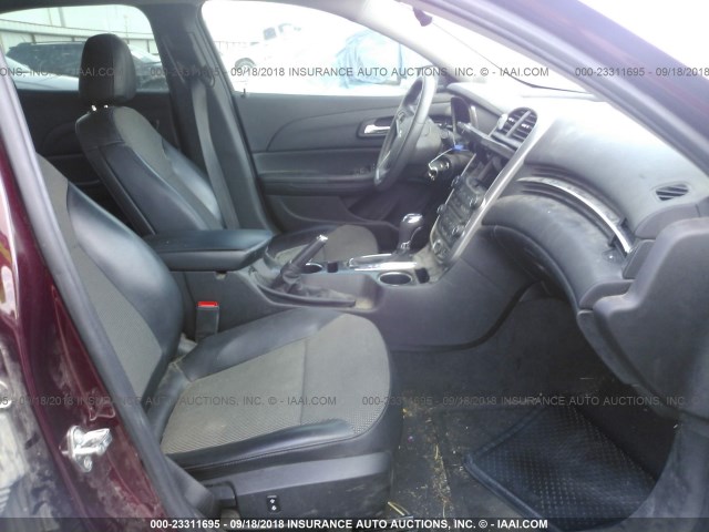 1G11C5SLXFF353702 - 2015 CHEVROLET MALIBU 1LT MAROON photo 5