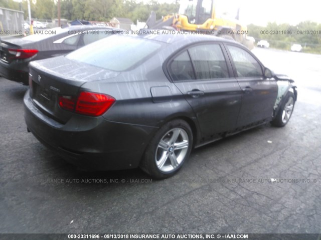 WBA3B5G55DNS00402 - 2013 BMW 328 XI SULEV GRAY photo 4