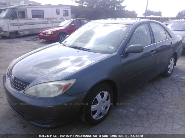 4T1BE30K03U707752 - 2003 TOYOTA CAMRY LE/XLE/SE Жасыл фото 2