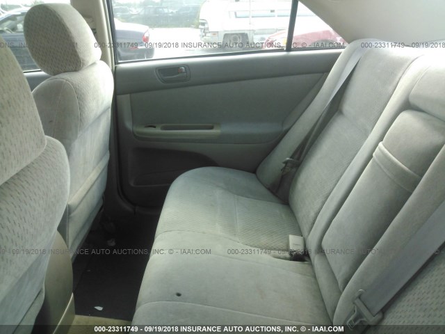 4T1BE30K03U707752 - 2003 TOYOTA CAMRY LE/XLE/SE Жасыл фото 8