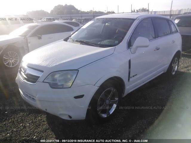 3GSCL93Z38S724485 - 2008 SATURN VUE HYBRID WHITE photo 2