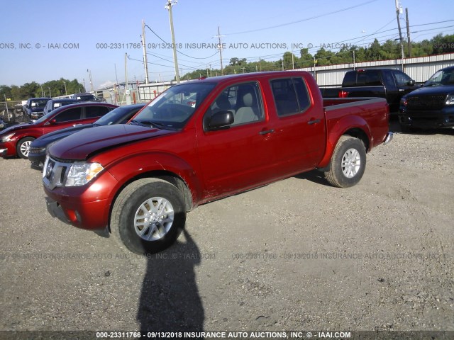 1N6DD0ER8JN716367 - 2018 NISSAN FRONTIER S/SV/SL/PRO-4X ORANGE photo 2