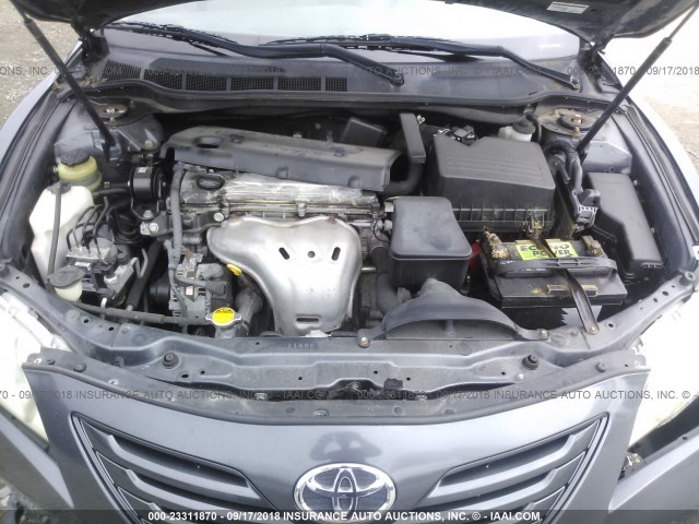 4T1BE46KX9U332135 - 2009 TOYOTA CAMRY SE/LE/XLE 灰色 照片 10