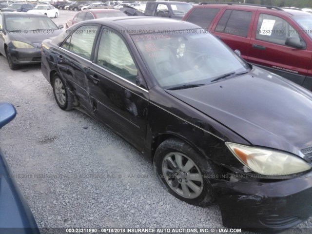 4T1BF30K82U510680 - 2002 TOYOTA CAMRY LE/XLE/SE Марун фото 6