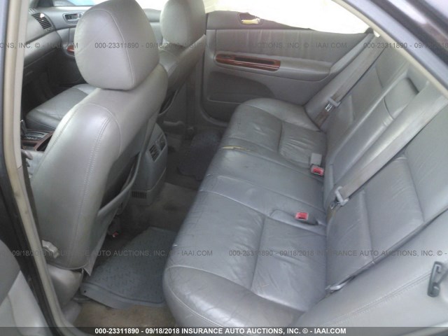 4T1BF30K82U510680 - 2002 TOYOTA CAMRY LE/XLE/SE Марун фото 8