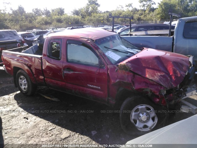 5TEUU42N06Z190123 - 2006 TOYOTA TACOMA ACCESS CAB წითელი ფოტო 1