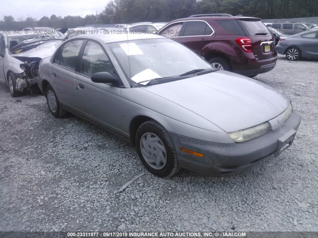 1G8ZF5281VZ364611 - 1997 SATURN SL GRAY photo 1