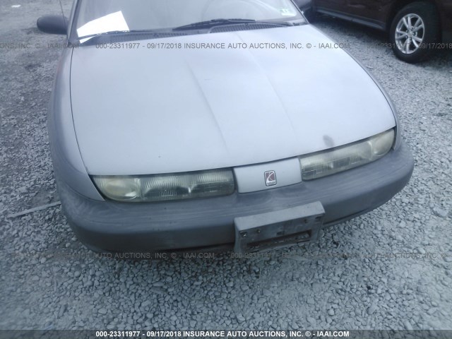 1G8ZF5281VZ364611 - 1997 SATURN SL GRAY photo 6