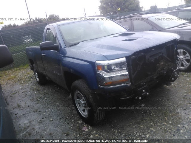 1GCNCNEH3GZ295755 - 2016 CHEVROLET SILVERADO C1500/C1500  LS BLUE photo 1