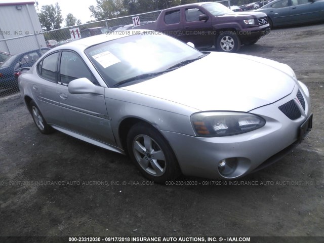 2G2WP552861151828 - 2006 PONTIAC GRAND PRIX Сріблястий фото 1