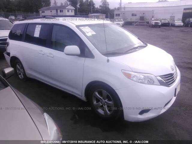 5TDKK3DC6DS357727 - 2013 TOYOTA SIENNA 白色 照片 1