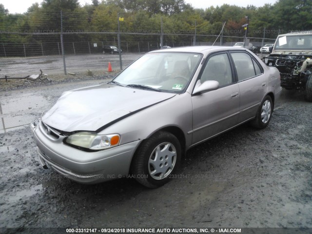 2T1BR18E2XC197922 - 1999 TOYOTA COROLLA VE/CE/LE 棕色 照片 2