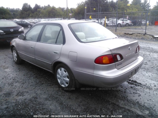 2T1BR18E2XC197922 - 1999 TOYOTA COROLLA VE/CE/LE 棕色 照片 3