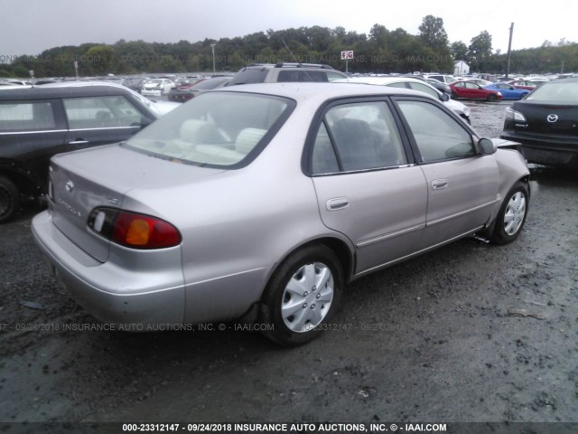 2T1BR18E2XC197922 - 1999 TOYOTA COROLLA VE/CE/LE 棕色 照片 4