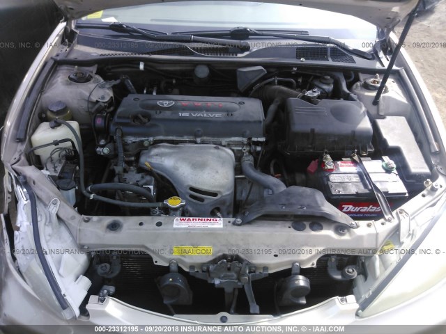4T1BE32K73U654321 - 2003 TOYOTA CAMRY LE/XLE/SE Алтын фото 10