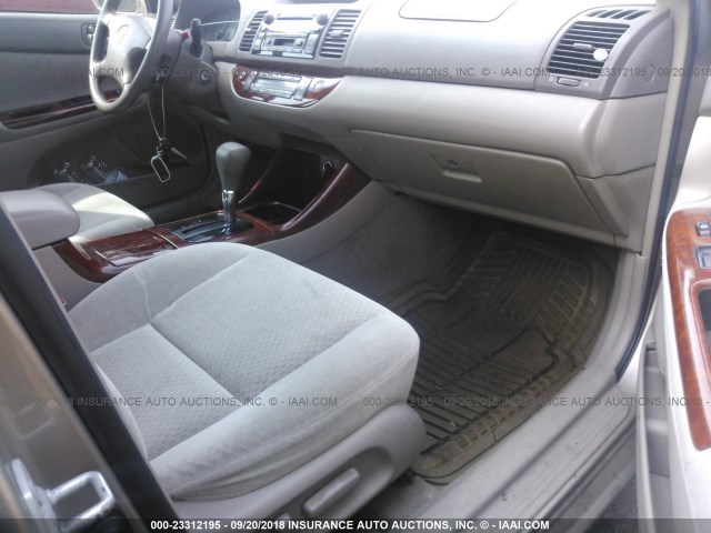 4T1BE32K73U654321 - 2003 TOYOTA CAMRY LE/XLE/SE Алтын фото 5