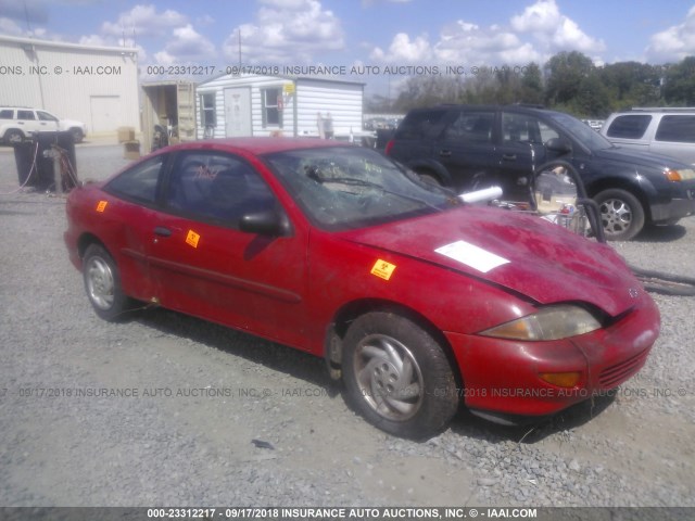 1G1JC1240W7248419 - 1998 CHEVROLET CAVALIER RS RED photo 1