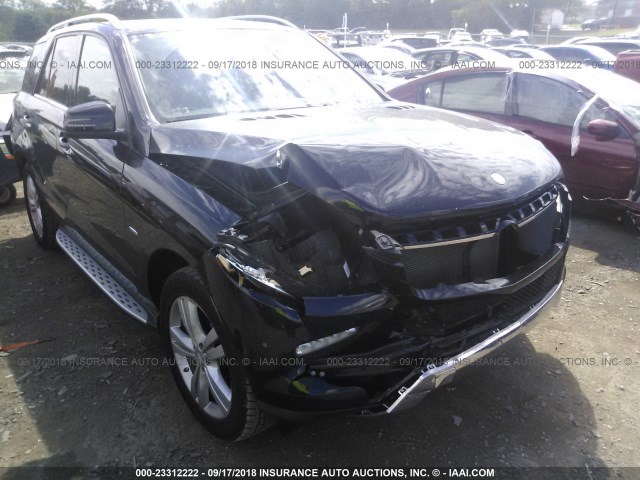 4JGDA5HB5CA042515 - 2012 MERCEDES-BENZ ML 350 4MATIC BLACK photo 6