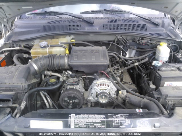 1J4GL48K43W631235 - 2003 JEEP LIBERTY SPORT/FREEDOM ვერცხლისფერი ფოტო 10