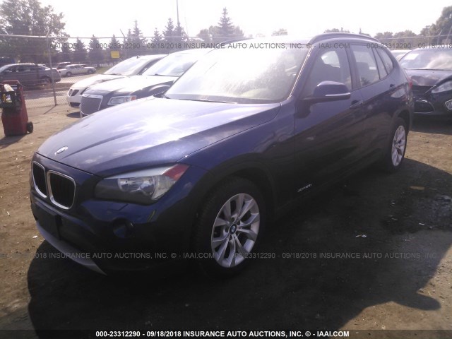 WBAVL1C58DVR89813 - 2013 BMW X1 XDRIVE28I BLUE photo 2