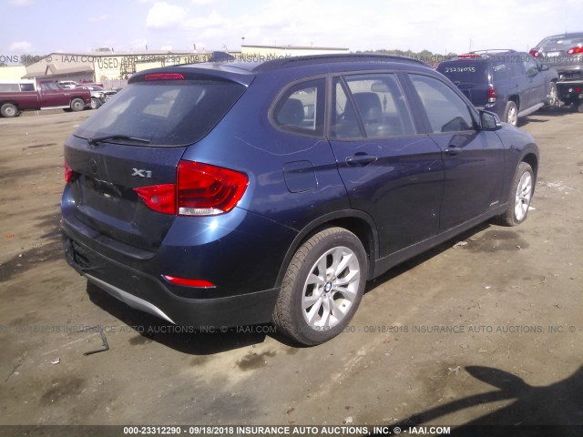 WBAVL1C58DVR89813 - 2013 BMW X1 XDRIVE28I BLUE photo 4