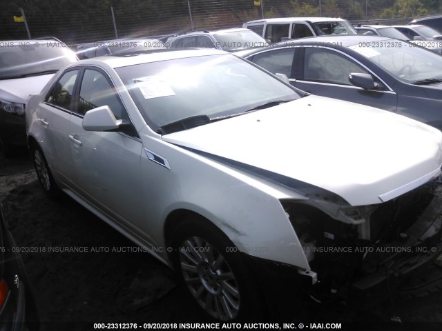 1G6DE5EY5B0150402 - 2011 CADILLAC CTS LUXURY COLLECTION WHITE photo 1