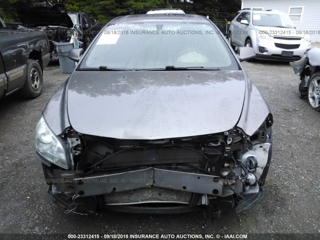 1G1ZC5E01CF135762 - 2012 CHEVROLET MALIBU 1LT BROWN photo 6