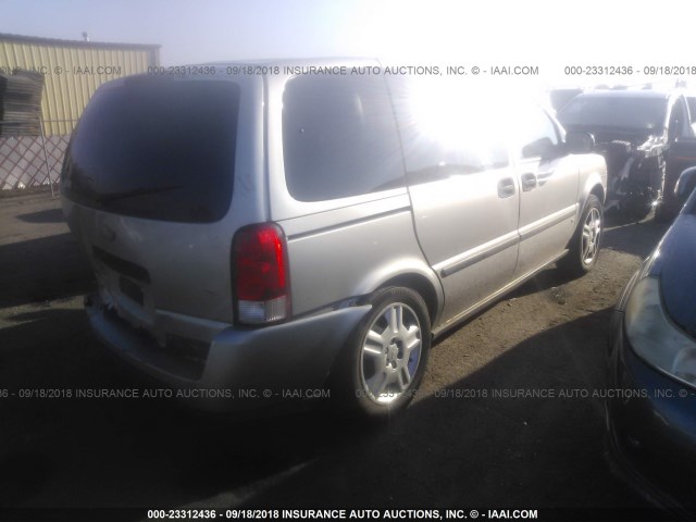1GNDU23W58D177527 - 2008 CHEVROLET UPLANDER LS SILVER photo 4