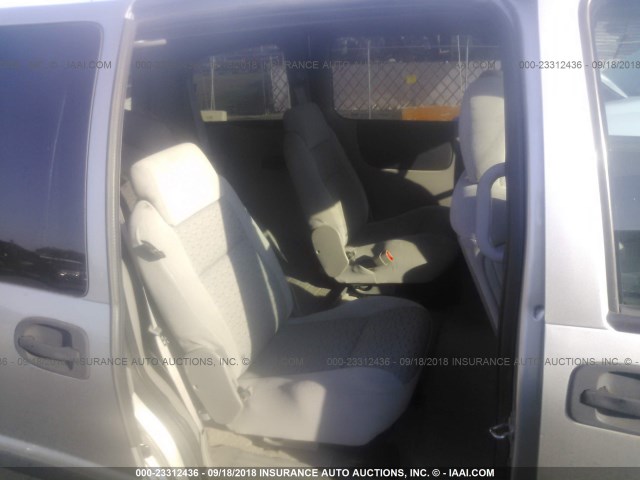 1GNDU23W58D177527 - 2008 CHEVROLET UPLANDER LS SILVER photo 8