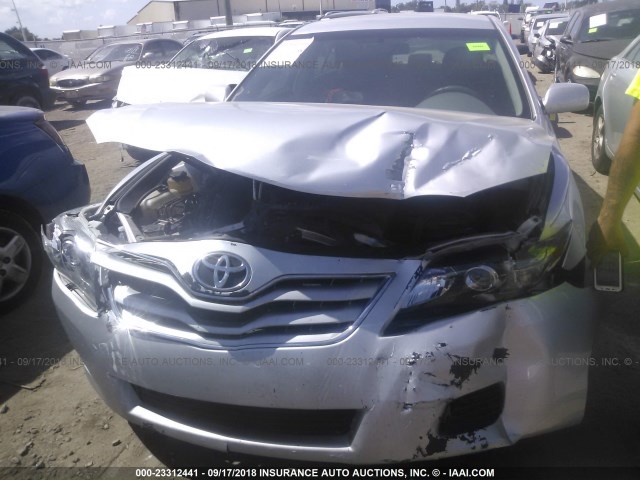 4T1BF3EK0BU219230 - 2011 TOYOTA CAMRY SE/LE/XLE SILVER photo 6