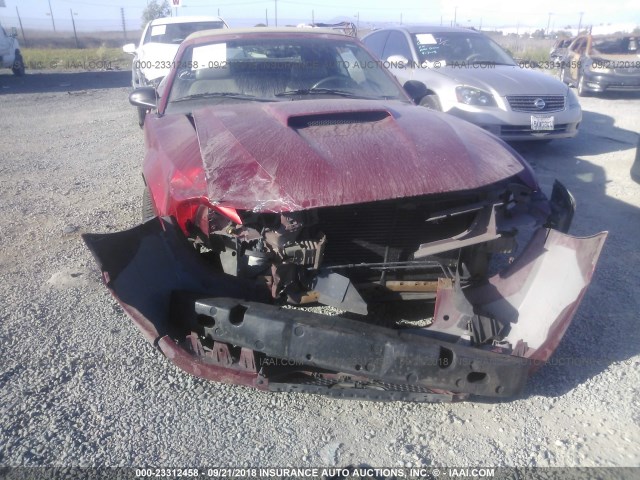 1FAFP45X13F354796 - 2003 FORD MUSTANG GT RED photo 6