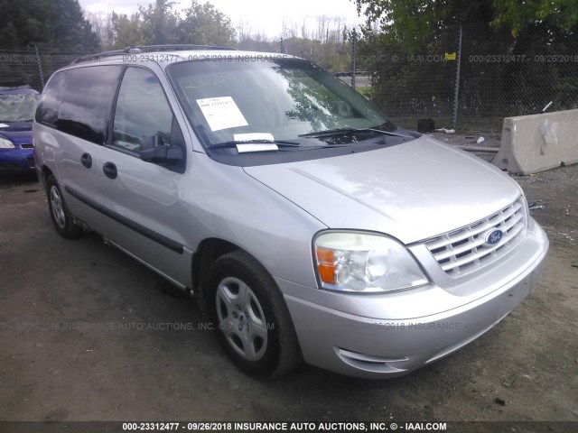 2FMZA51695BA45699 - 2005 FORD FREESTAR SE SILVER photo 1