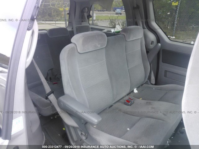 2FMZA51695BA45699 - 2005 FORD FREESTAR SE SILVER photo 8