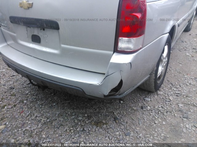 1GNDV23127D181860 - 2007 CHEVROLET UPLANDER LS SILVER photo 6