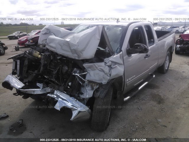 1GTEC29049Z163769 - 2009 GMC SIERRA C1500 SLE Champagne photo 2