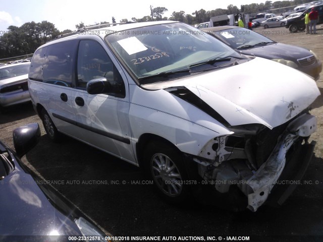 2FMZA51491BA32458 - 2001 FORD WINDSTAR LX WHITE photo 1