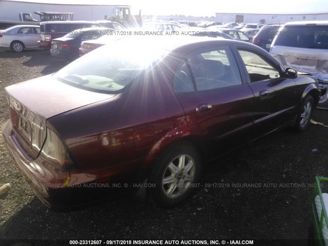 KL1VB59L45B166678 - 2005 CHEVROLET EPICA LS RED photo 4