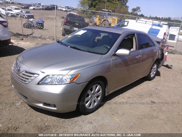 4T1BE46K97U064093 - 2007 TOYOTA CAMRY NEW GENERAT CE/LE/XLE/SE GOLD photo 2