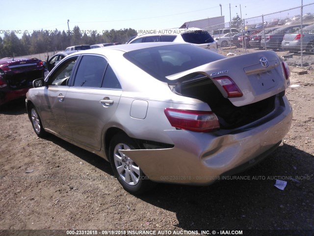 4T1BE46K97U064093 - 2007 TOYOTA CAMRY NEW GENERAT CE/LE/XLE/SE GOLD photo 3