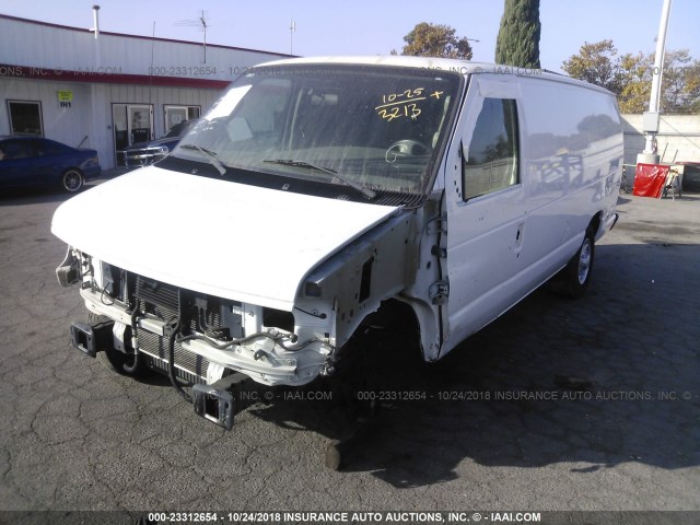 1FTSS34S67DB27452 - 2007 FORD ECONOLINE E350 SUPER DUTY VAN WHITE photo 2