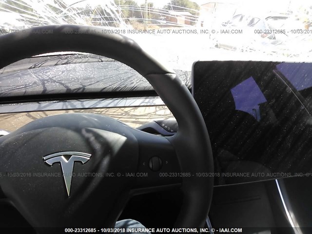 5YJ3E1EA9JF036553 - 2018 TESLA MODEL 3 შავი ფოტო 7